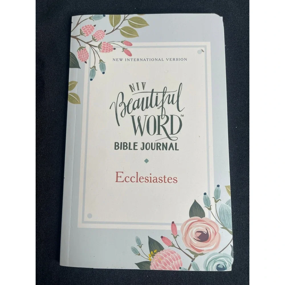 NIV Beautiful Word Bible Journal Ecclesiastes Comfort Print Paperback Zondervan